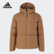 男士 2024冬新款 复古保暖羽绒服JV6189 阿迪达斯正品 Adidas
