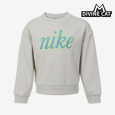 Nike/耐克正品2025冬季款小童日常圆领套头卫衣NY2432180PS-001