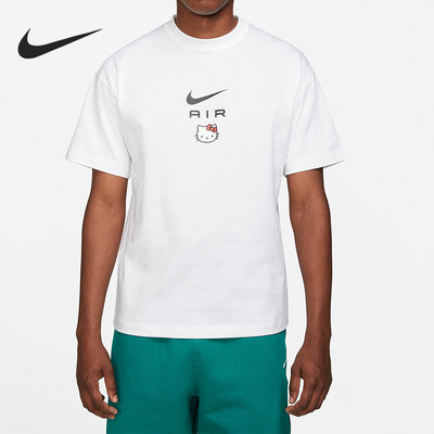 Nike/耐克正品夏季新款情侣运动透气印花短袖T恤 DR6075-100