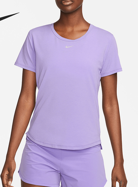 Nike/耐克正品夏季新款女士透气运动短款耐穿短袖DD0619-567