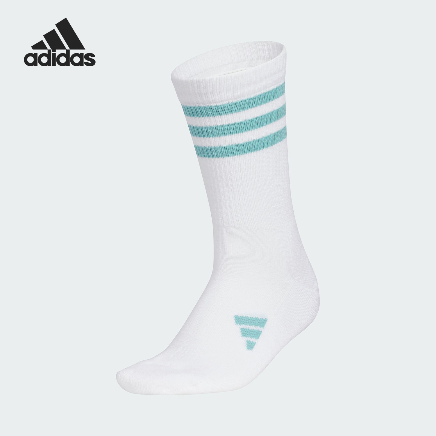 Adidas/阿迪达斯正品3-STRIPES CREW 女士运动袜一双装JM0222