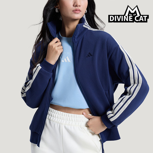 Adidas/阿迪达斯正品3STRIPEKNITJACKET新款女透气夹克外套KS2816