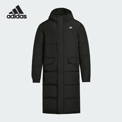 Adidas/阿迪达斯正品冬季男女保暖长款运动休闲羽绒服KF6748