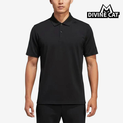 Adidas/阿迪达斯正品纯色套头短袖Polo衫男经典短袖Polo衫KG0818