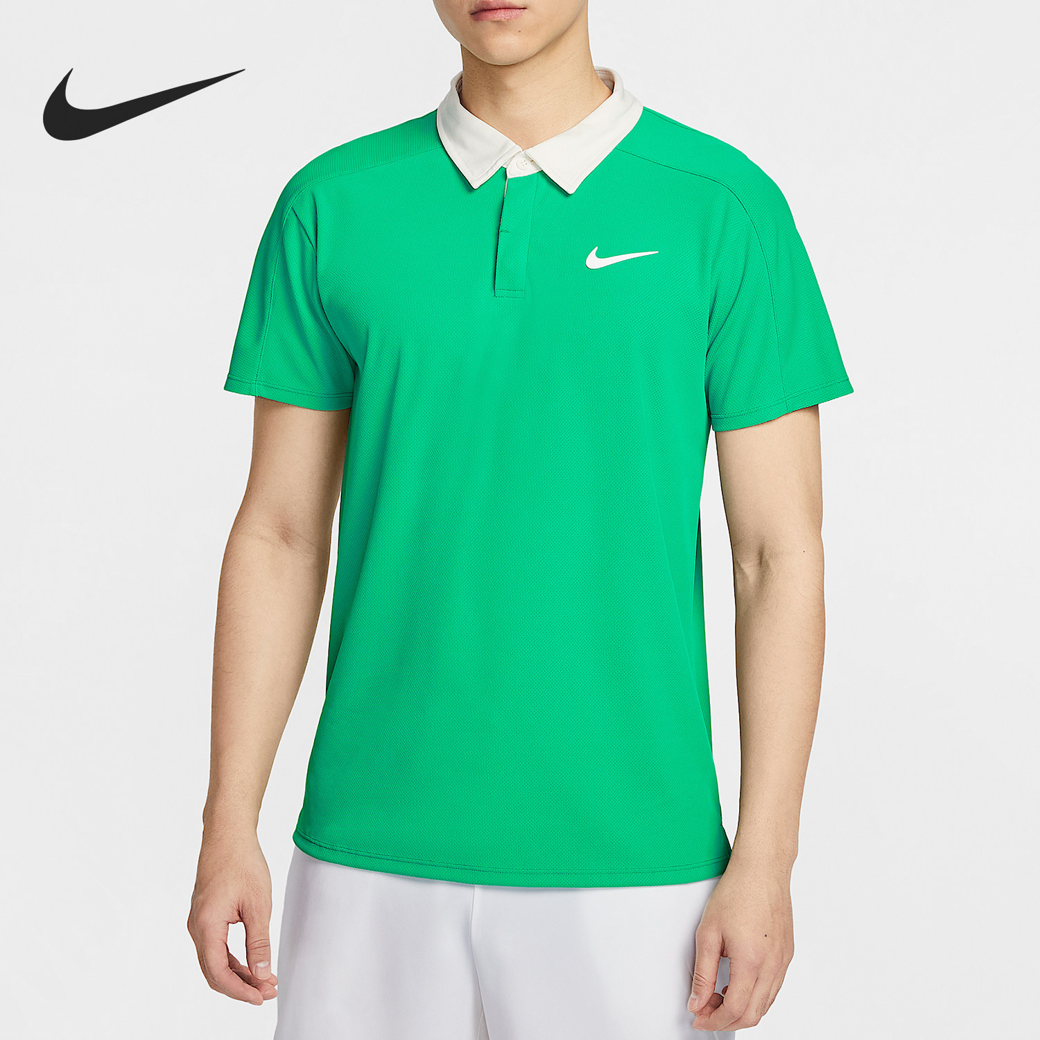Nike/耐克正品Dri-FIT ADV男士翻领网球运动短袖FZ6932-324