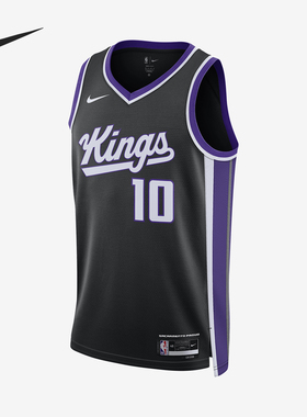 Nike/耐克正品萨克拉门托国王队NBA男士篮球球衣DX8621-011
