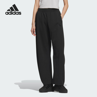 JZ1582 运动女士针织透气训练跑步长裤 Adidas 阿迪达斯正品