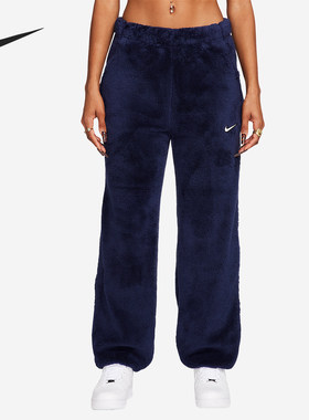 Nike/耐克正品秋冬NOCTA女士宽松中腰保暖复古长裤DV3643-410