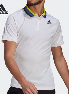 Adidas/阿迪达斯正品当季新款男子网球运动短袖Polo衫 GP5736