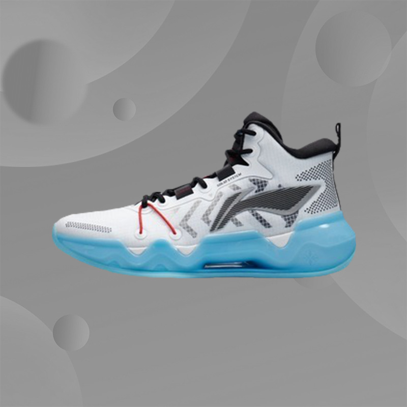 李宁篮球鞋男鞋利刃2新款减震中帮运动鞋专业比赛鞋ABAR087