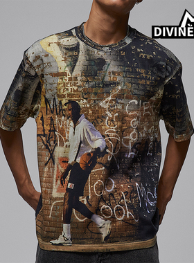 Nike/耐克正品Air Jordan 85男士透气复古潮流短袖T恤HQ9007-045