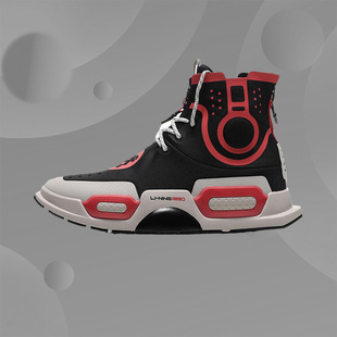 AGBN054 重燃2018冬男子高帮篮球休闲鞋 纽约时装 周秀中国李宁正品
