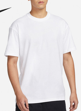 Nike/耐克正品新款男士经典简约透气休闲运动短袖DZ2887-100