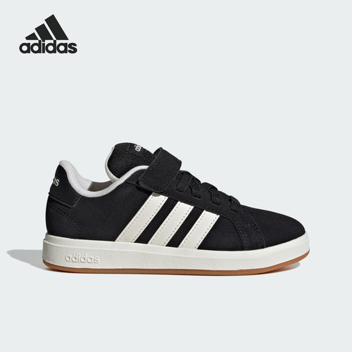Adidas/阿迪达斯正品2026春季款小童低帮魔术贴运动鞋JP5896