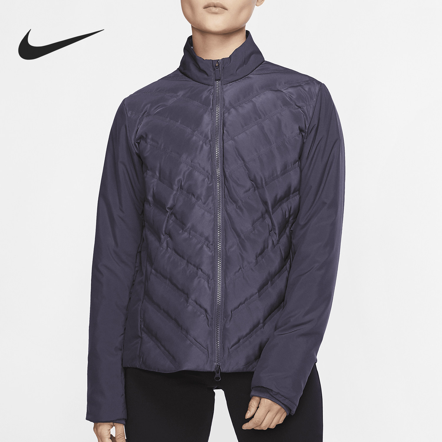 Nike/耐克正品AeroLoft Repel 女士轻盈高尔夫夹克AV3705-015