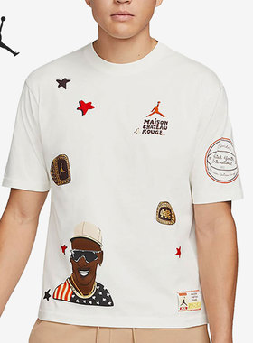 Nike/耐克正品JORDAN夏季新款时尚男子运动短袖DJ9767-133