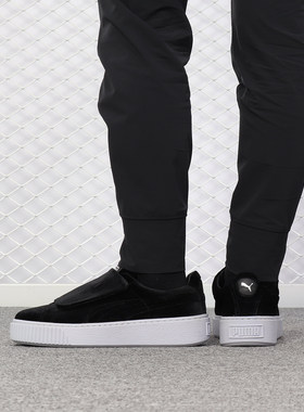 Puma/彪马正品 Basket Plaorm 女子休闲运动板鞋 364068-01