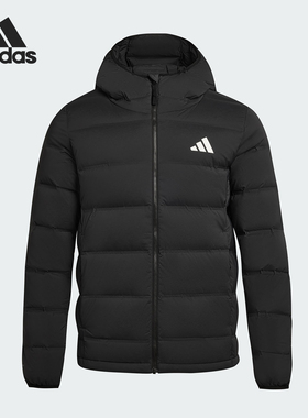 Adidas/阿迪达斯正品HELIONIC男士连帽休闲运动羽绒服KH3993