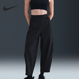 Nike/耐克正品夏季女士轻薄透气高腰运动九分裤HQ0231-010