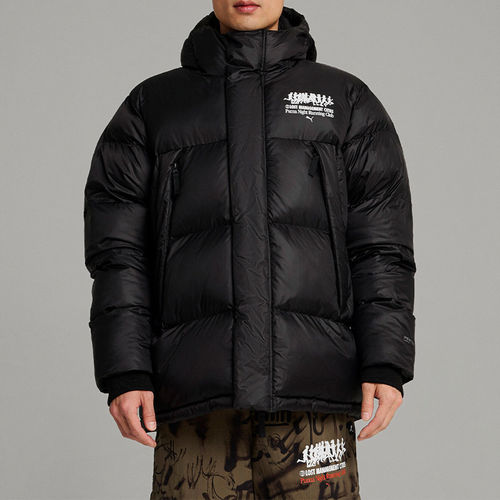 Puma/彪马正品LMC联名款男士连帽宽松保暖夹棉外套626557-01