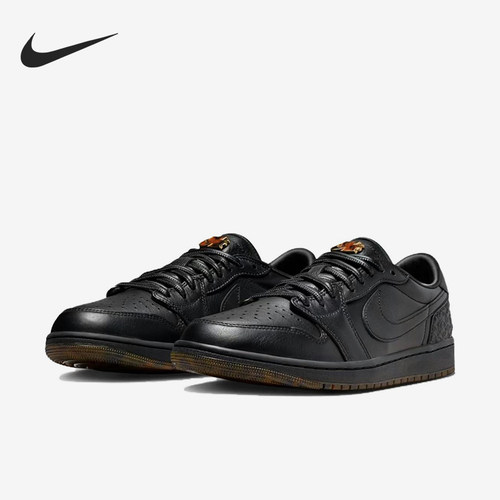 Nike/耐克正品JORDANAirJordan1Low新款黑棕色板鞋IO3147-001