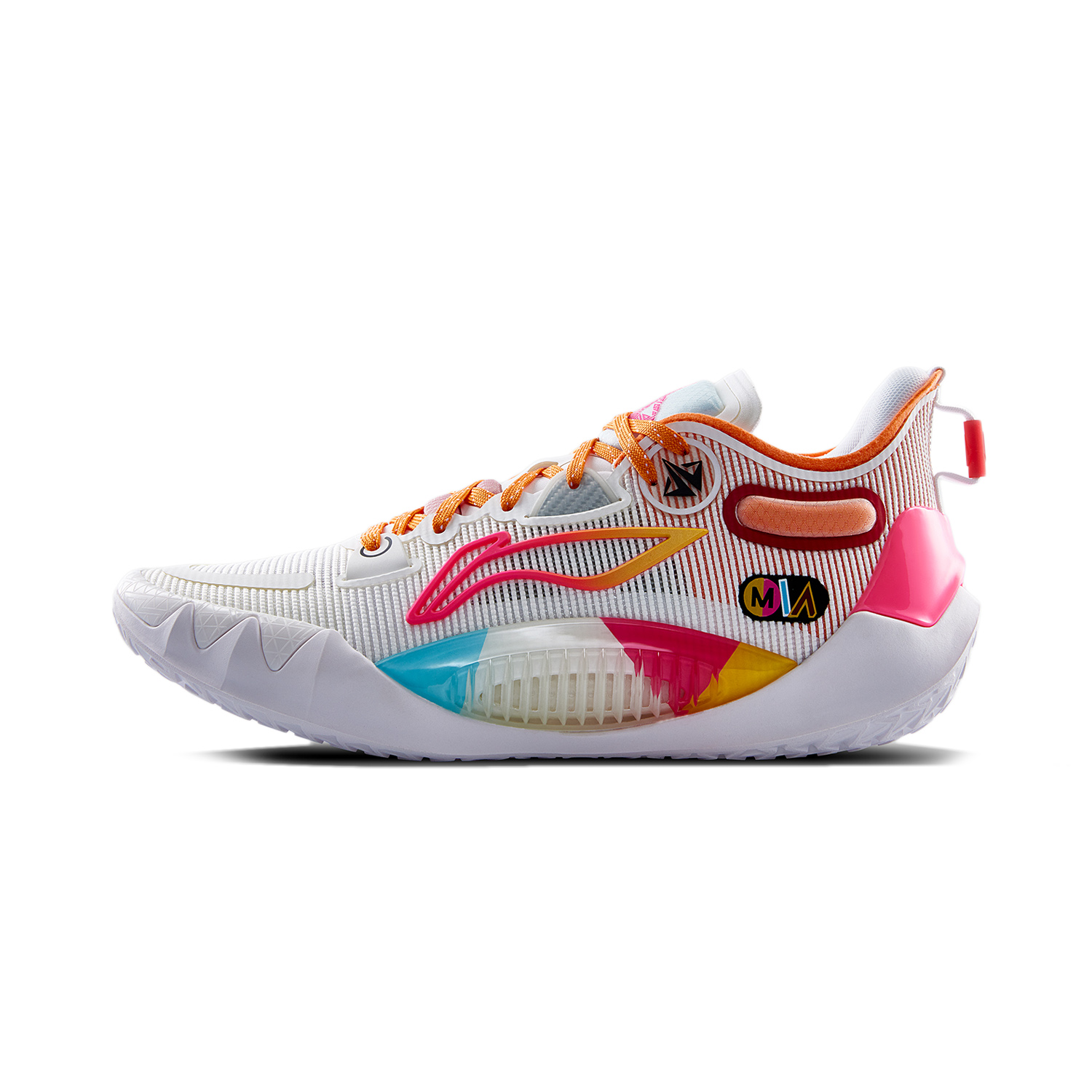 Lining/李宁正品新款男子透气耐磨缓震低帮实战篮球鞋 ABAS051