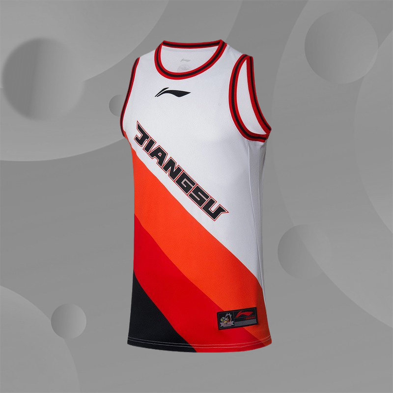 李宁正品新款男子专业运动篮球服比赛透气上衣背心AAYR471