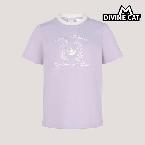 Adidas/阿迪达斯正品三叶草女士亲肤经典运动日常透气T恤KY5735
