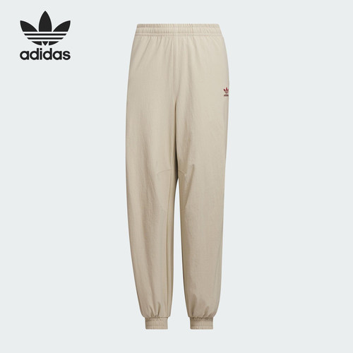 Adidas/阿迪达斯正品三叶草儿童梭织束脚运动休闲长裤KF0328