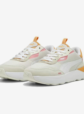 Puma/彪马正品Runtamed Plaorm女士低帮跑步鞋392324-08