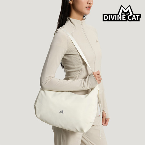Adidas/阿迪达斯正品2026年女士经典运动休闲单肩斜挎包KT3034