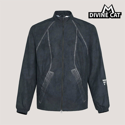 Adidas/阿迪达斯正品2026男士休闲先锋攻壳机能梭织夹克KU5309