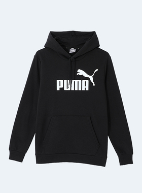 Puma/彪马正品ESS Big Logo Hoodie FL男女连帽卫衣682723-01