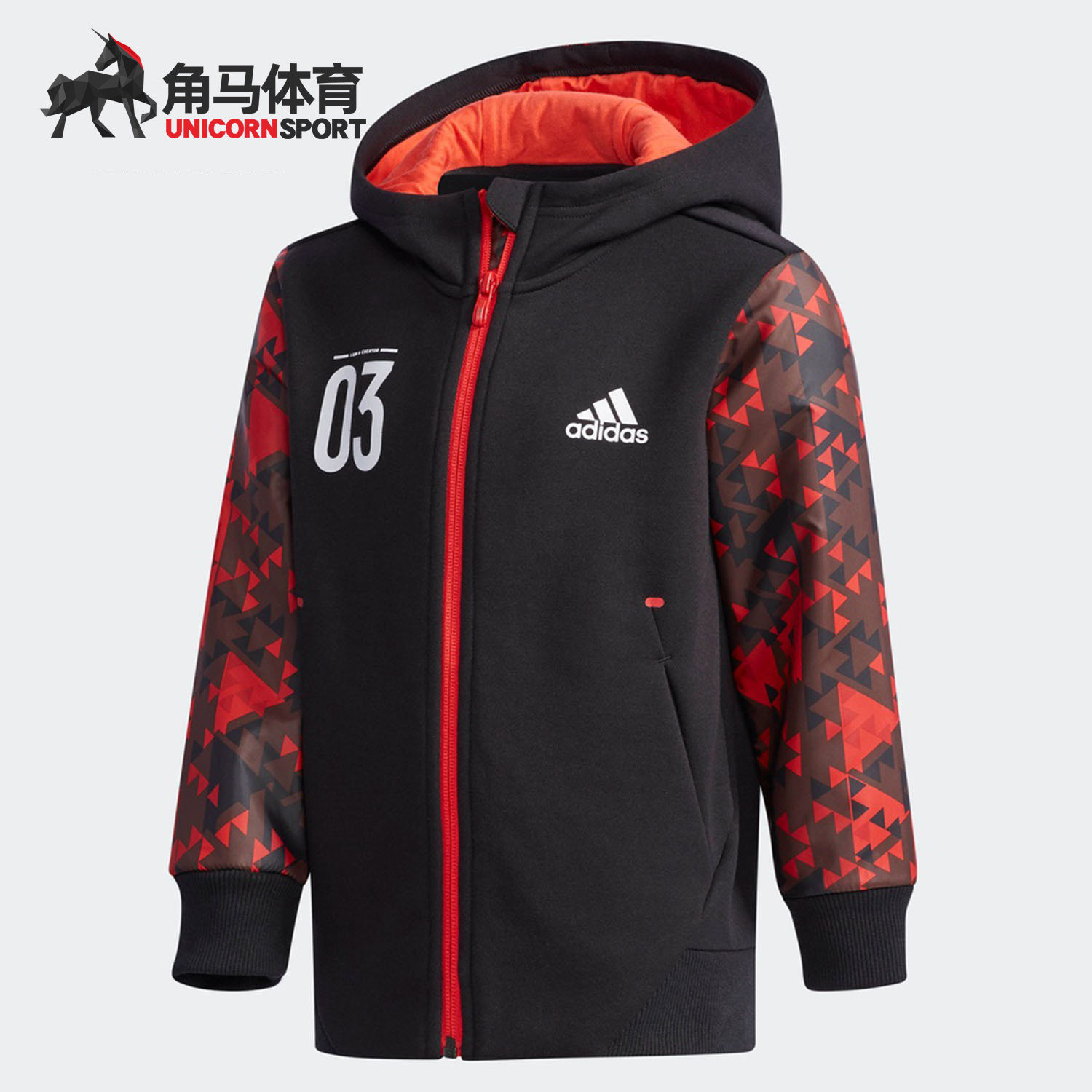 阿迪达斯儿童运动外套