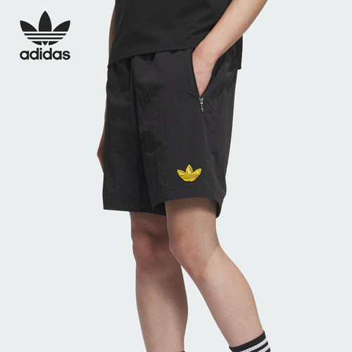 Adidas/阿迪达斯正品三叶草男士休闲宽松户外透气短裤KE5795