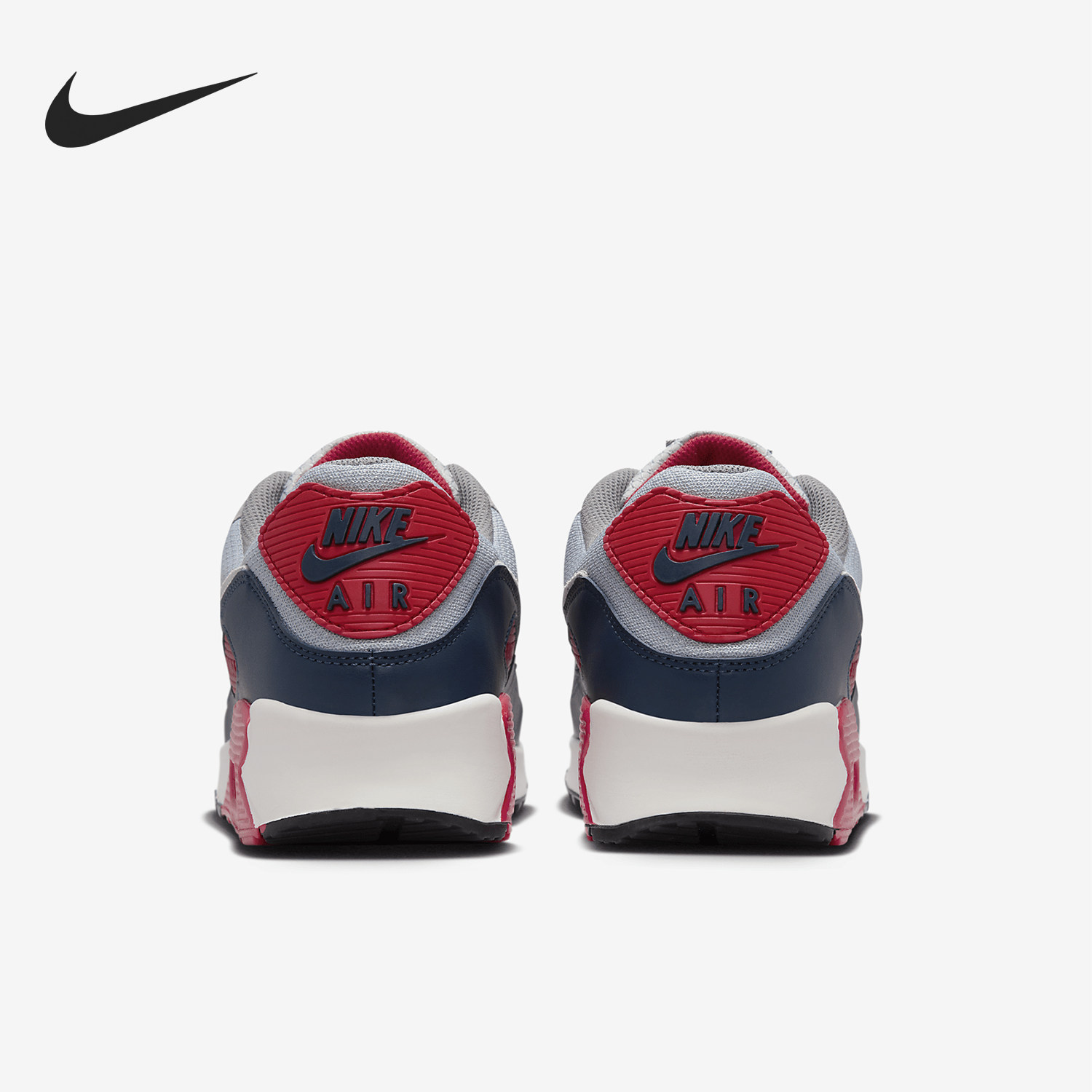 Nike/耐克正品Air Max 90男士气垫拼接缓震跑步鞋DM0029-005