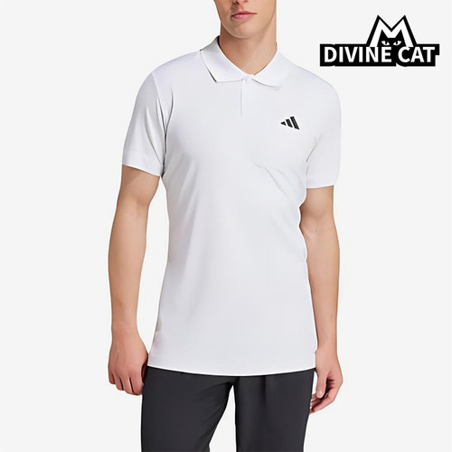 Adidas/阿迪达斯正品polo衫男简约经典休闲舒适轻便短袖JH3382