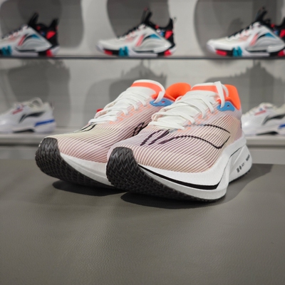 李宁正品飞电4 CHALLENGER女子反光䨻丝缓震回弹跑步鞋ARMU006-15