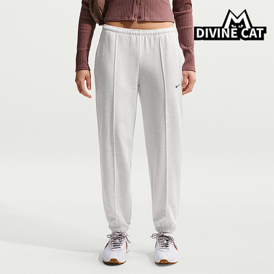 Nike/耐克正品2026春季款女士日常中腰针织刺绣长裤IF0233-051