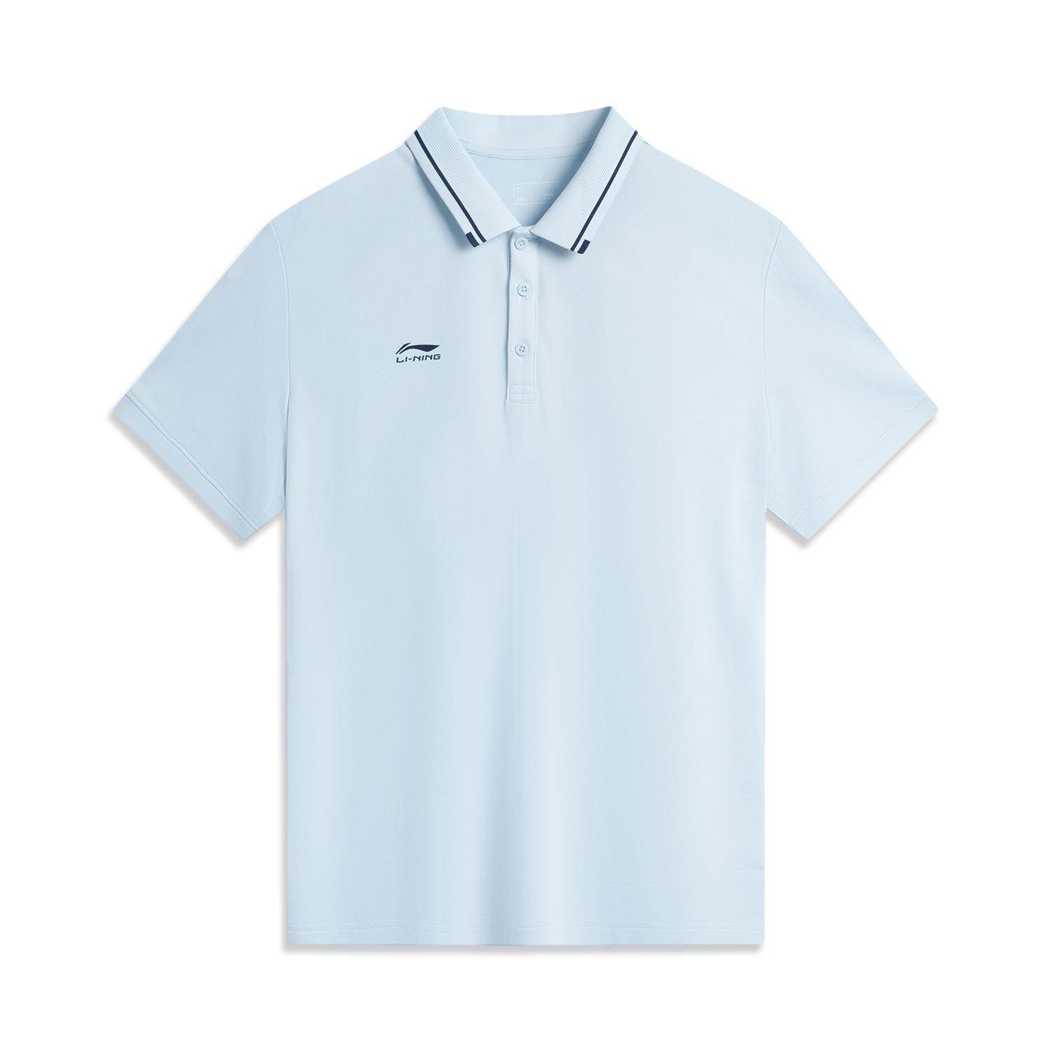 李宁正品夏季新款男子舒适透气百搭运动翻领短袖POLO衫APLV063