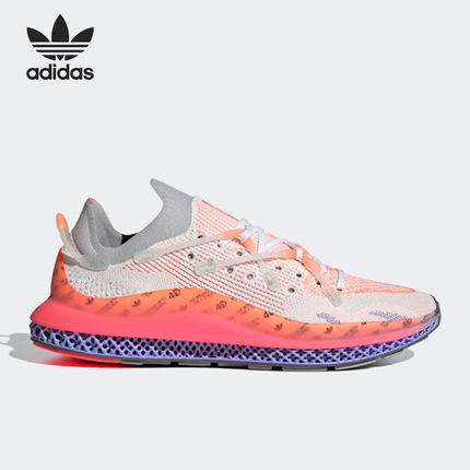 Adidas/阿迪达斯正品三叶草 4D Fusio男子运动跑步鞋FZ3894