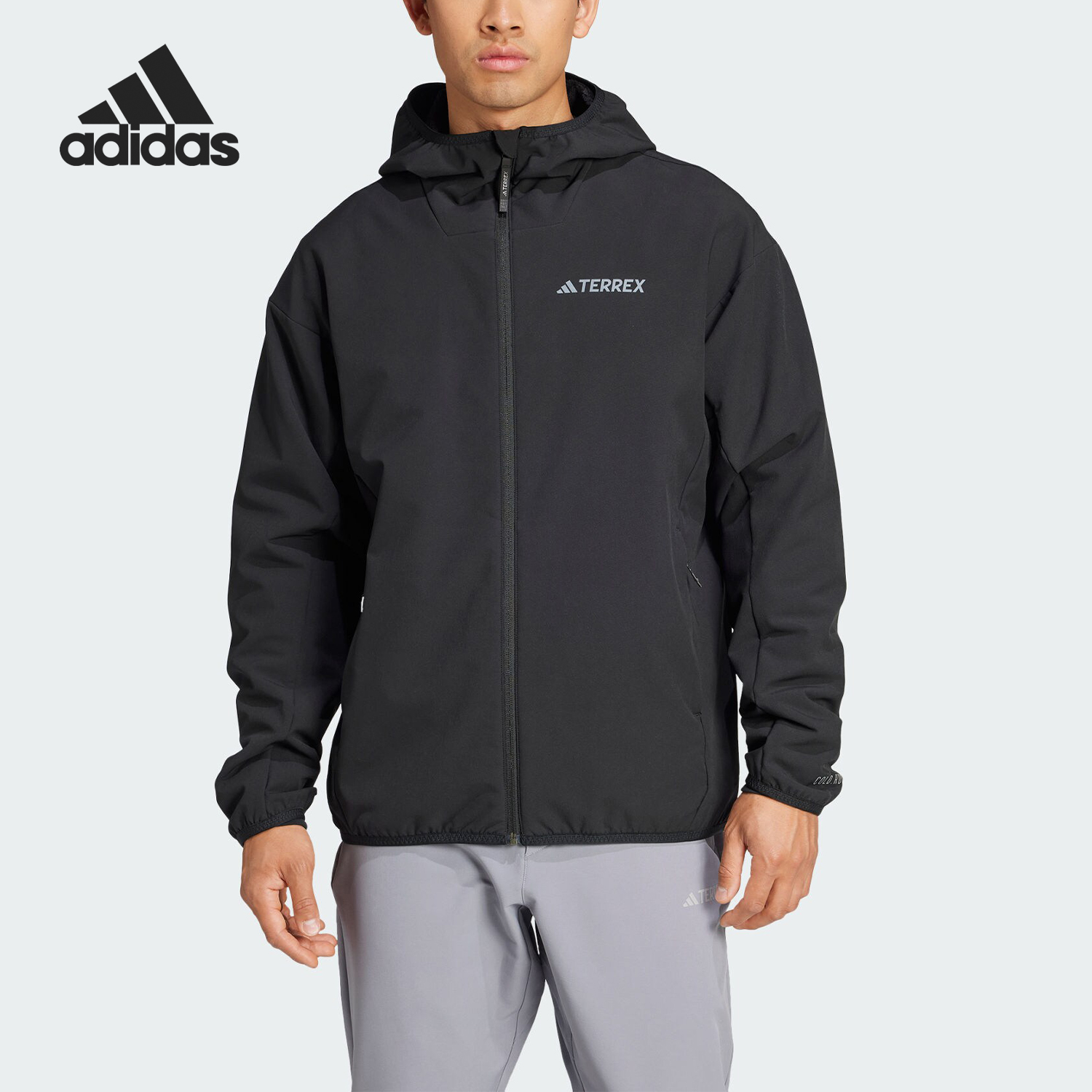 Adidas/阿迪达斯正品MT COLDRDY JKT男士户外软壳衣IY0092