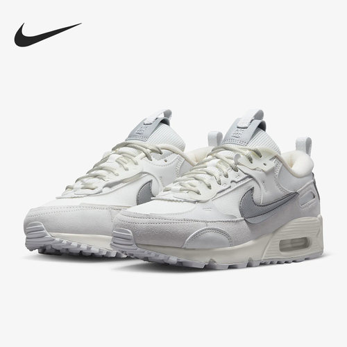 Nike/耐克正品Air Max 90女子运动缓震耐磨跑步鞋FB1877-110