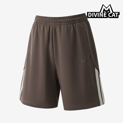 Adidas/阿迪达斯正品SportswearSS26纯色字母经典中腰短裤KQ5313