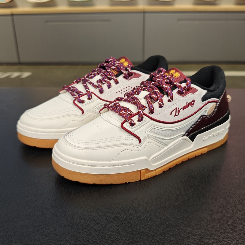 Lining/李宁正品001 BTC男子舒适透气低帮运动休闲鞋AGCU031-5