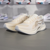 李宁正品 ARHU022 新款 越影4女子轻质缓震舒适厚底耐磨保护跑鞋