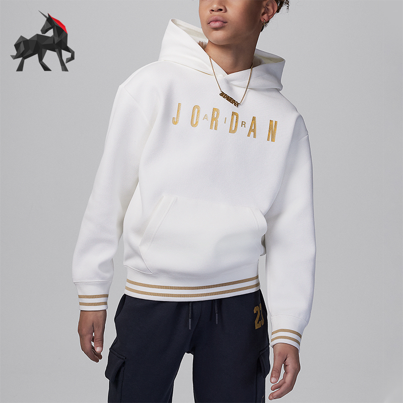 Nike/耐克正品Air Jordan大童连帽休闲运动卫衣HJ7974-133