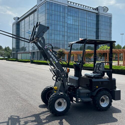 EV04小型四驱迷你电动装载机家用农用建筑工地小巧灵活动力强