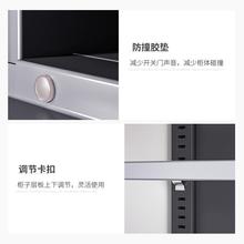 文械件柜铁皮钢制办公档案资料存放ZY-WJG柜器收纳柜柜书柜黄色木