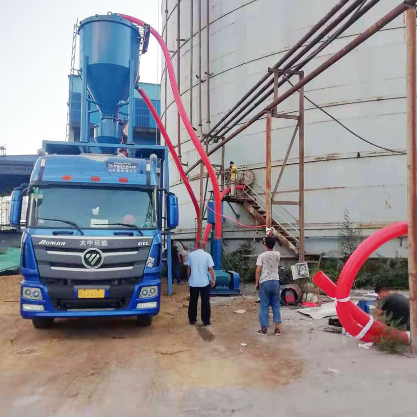 河南地下库出灰装车自吸式气
